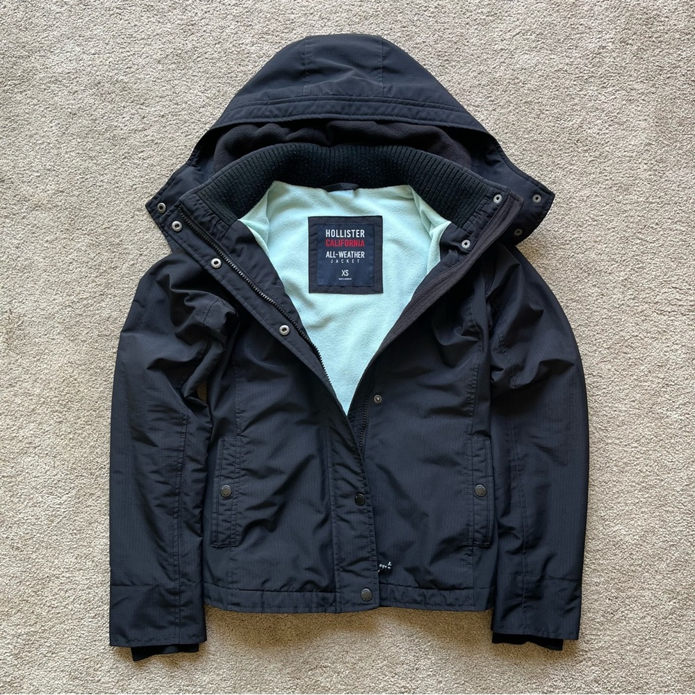 Hollister All Weather Jacket with Hood